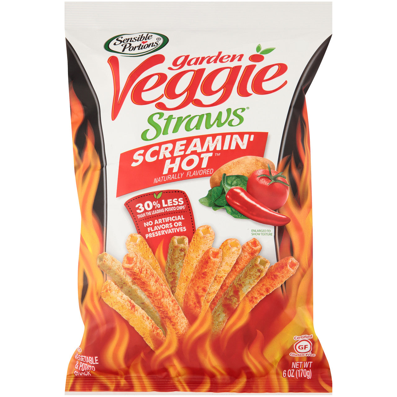 S P VEG STRAW SCRM HOT ( 6 X 6 OZ )