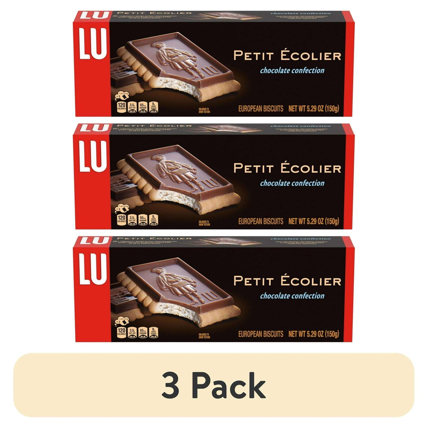 French LU Petit Ecolier European Chocolate Biscuit Cookies Varieties | Taste The Planets
