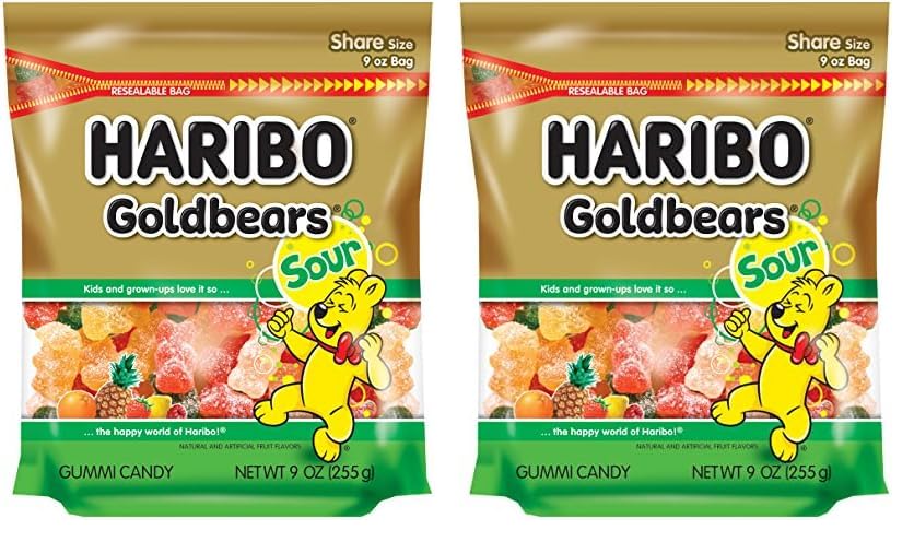 German Haribo Bears Products - Packs 1.1 Pound to Party Size