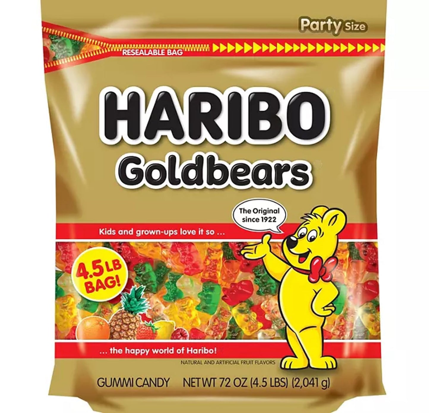 German Haribo Bears Products - Packs 1.1 Pound to Party Size