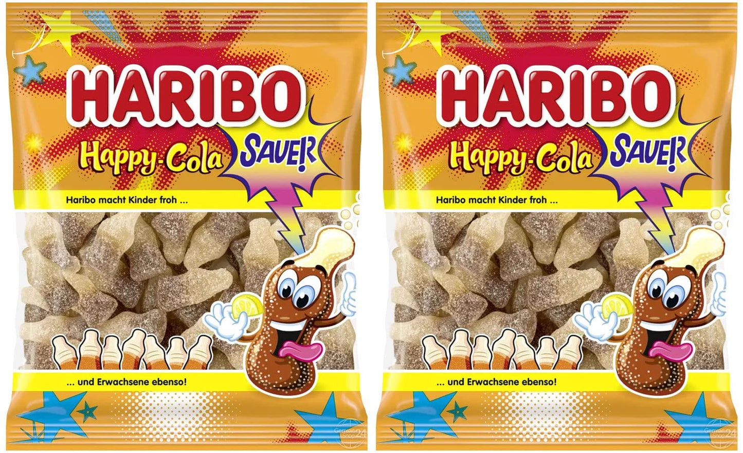 German Haribo Bears Products - Packs 1.1 Pound to Party Size