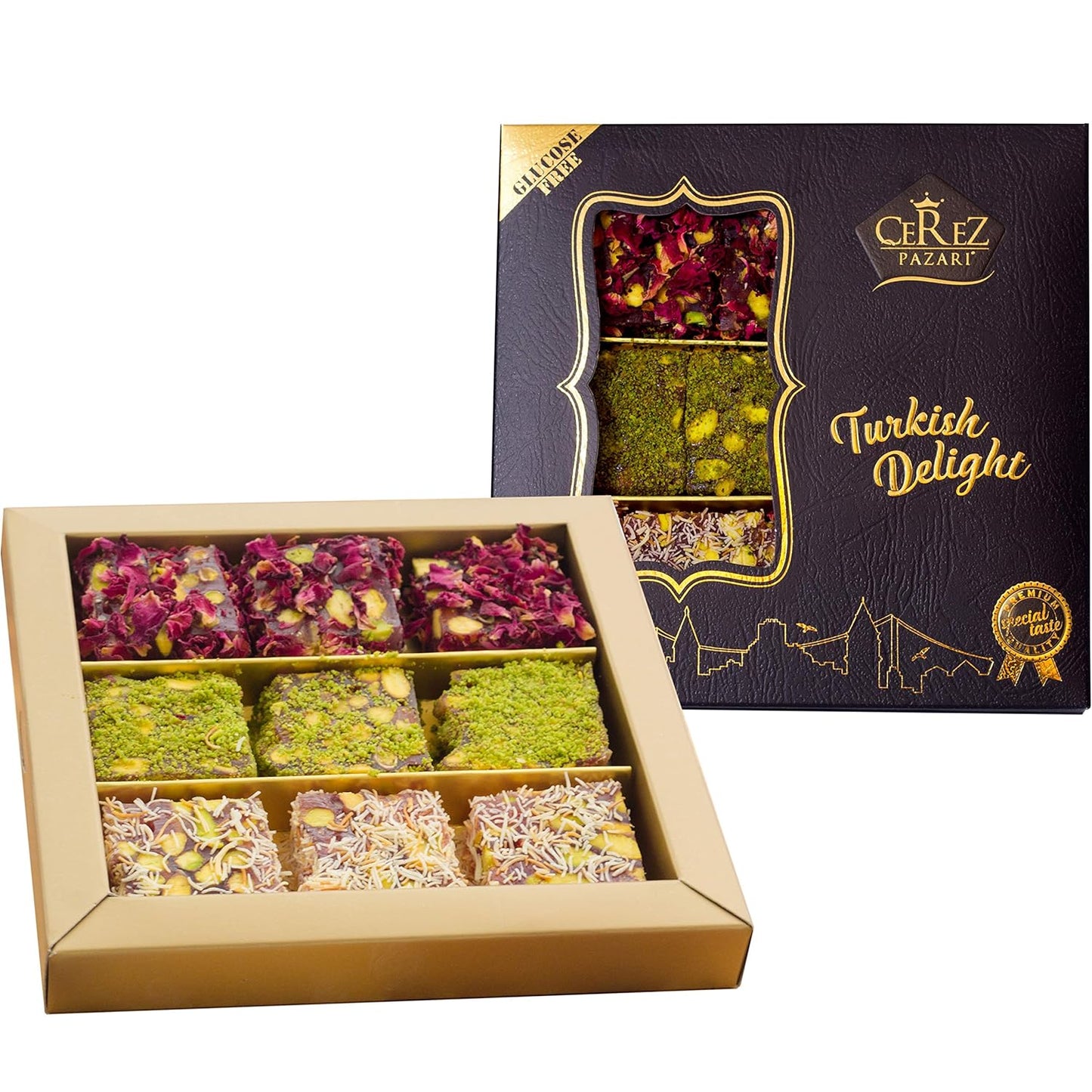 Authentic Turkish Delight Collection – A Taste of Tradition in Every Bite