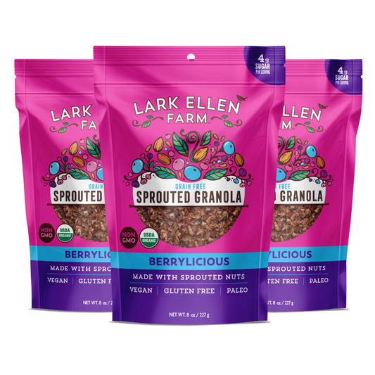 Berrylicious Granola – Organic Sprouted Nuts & Seeds, Gluten-Free