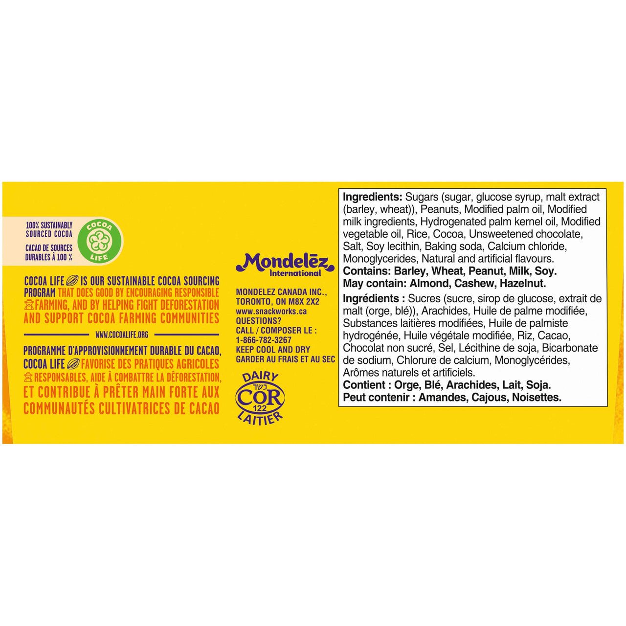 Canadian Cadbury Wunderbar Chocolate Bars - 24x58g Bars | Taste The Planets