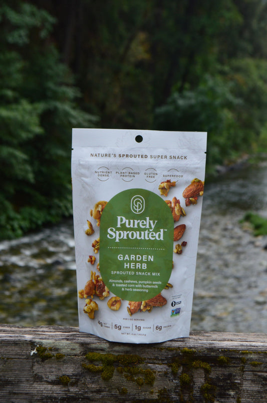 Garden Herb Trail Mix – Savory, Sprouted, Vegan, Gluten-Free, Keto