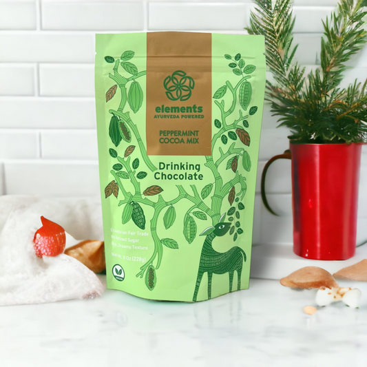 Peppermint Hot Chocolate with rich cocoa, cool mint, and smooth finish