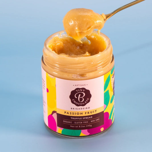 Brazilian Passion Fruit Brigadeiro Spread – Bright & Gluten-Free