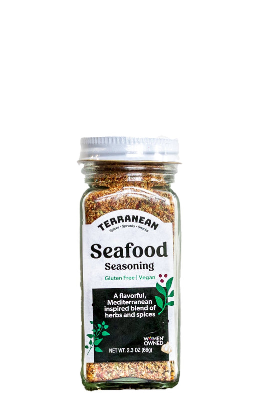 Mediterranean Seafood Spice Blend – Vegan, Gluten-Free, Light Salt