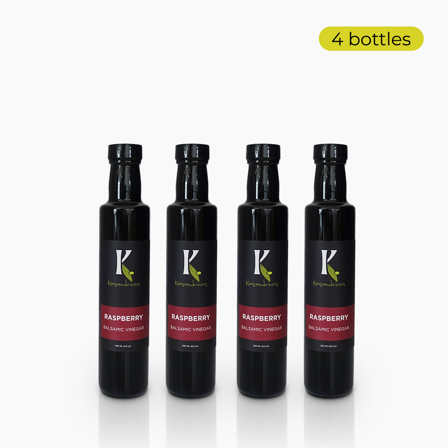 Kasandrinos Raspberry Balsamic Vinegar 250ml – Sweet & Tangy Gourmet