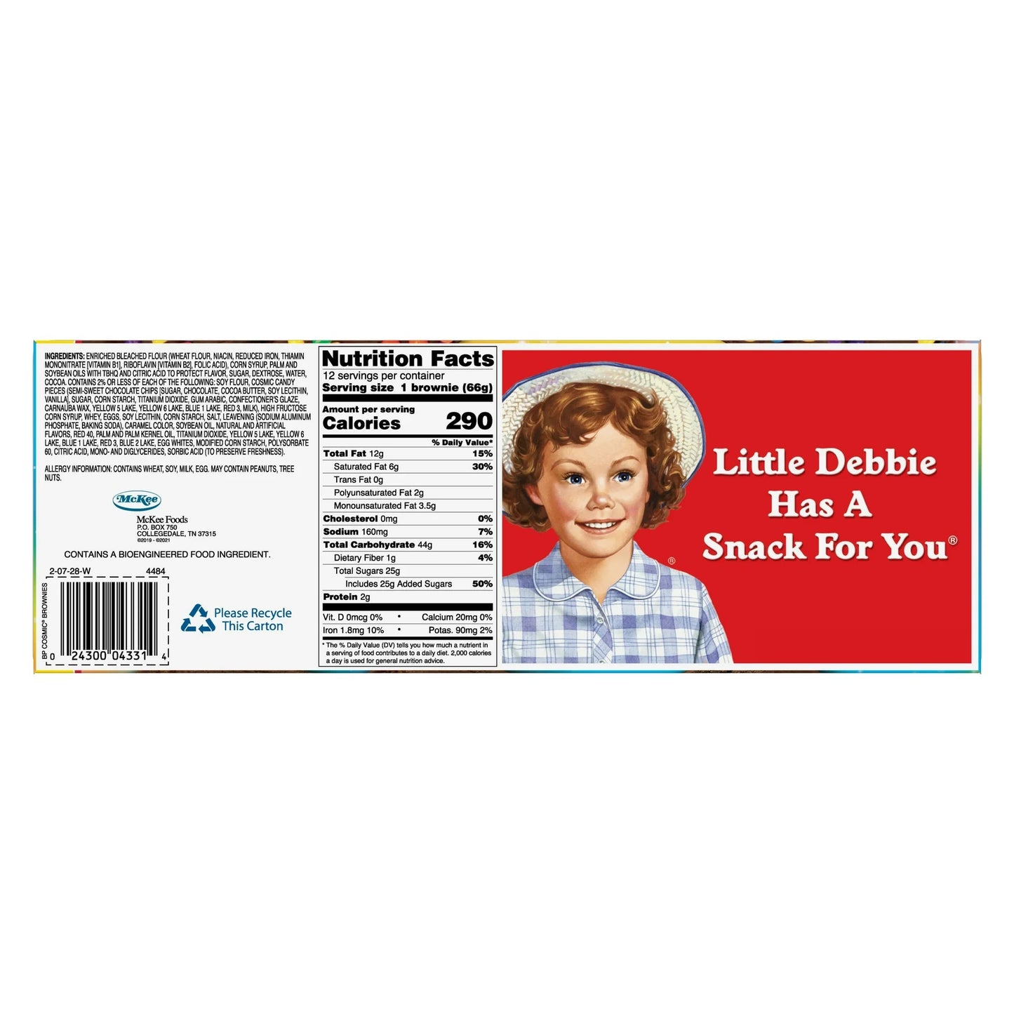 American COSMIC® Brownies Big Pack by Little Debbie | Tasty Snack Cakes - Taste The Planets