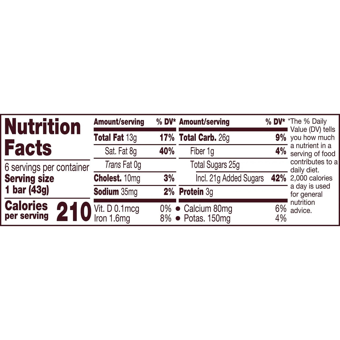 American HERSHEY’S Milk Chocolate Bars – 6 Count Pack, Classic 1.55 oz Candy Treats - Taste The Planets
