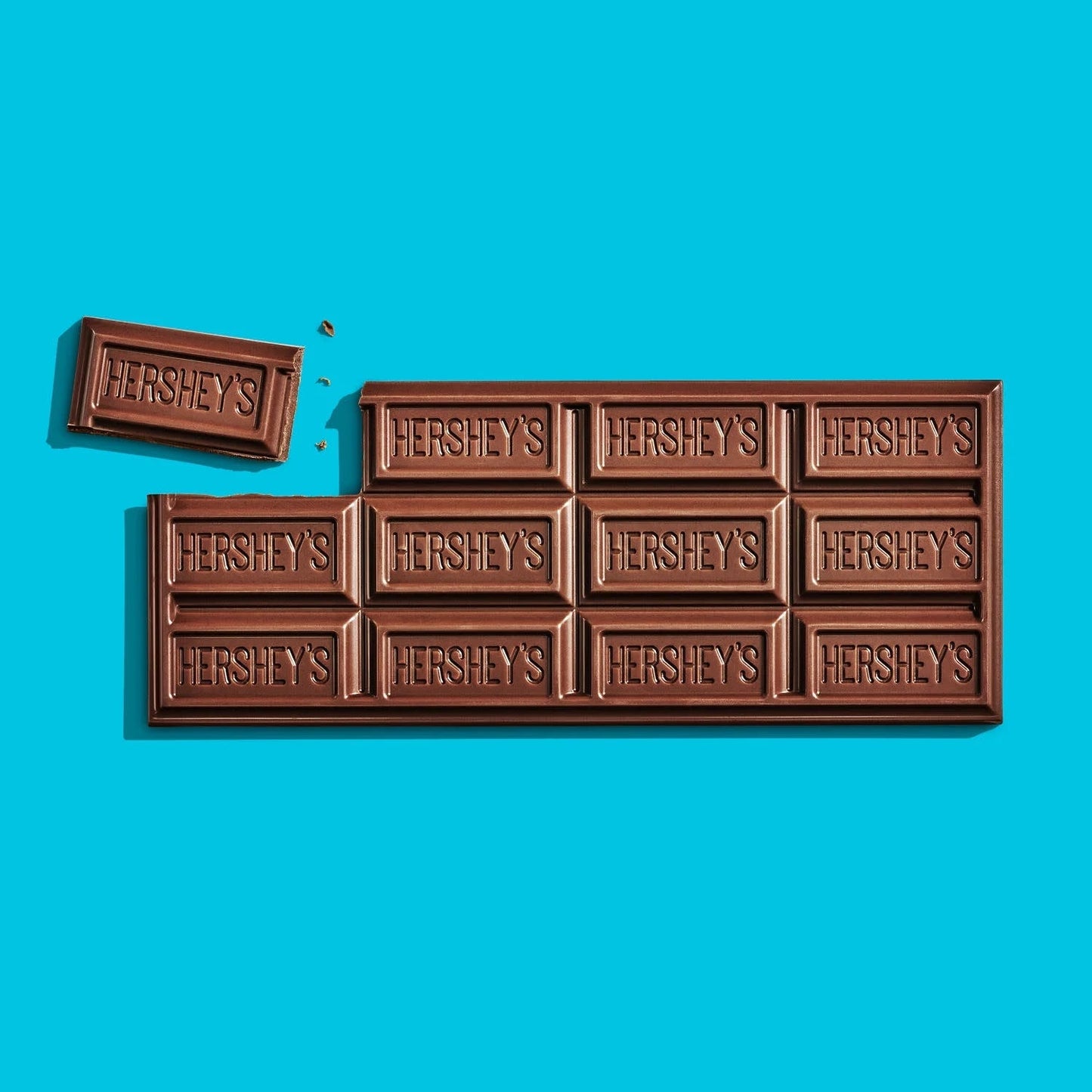American HERSHEY’S Milk Chocolate Bars – 6 Count Pack, Classic 1.55 oz Candy Treats - Taste The Planets