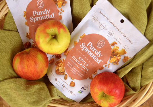 Sprouted Apple Pie Trail Mix – Vegan, Gluten-Free, Protein-Packed Snack