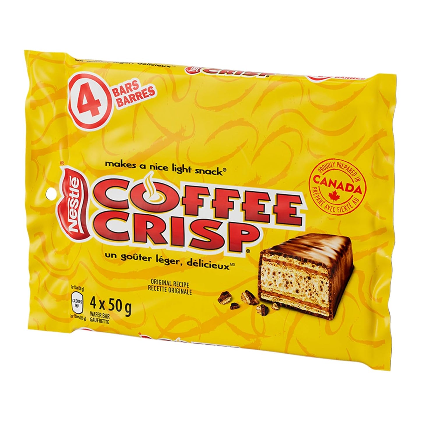 Canadian Coffee Crisp Chocolate Bar 4 x 50gram Bars - Taste The Planets