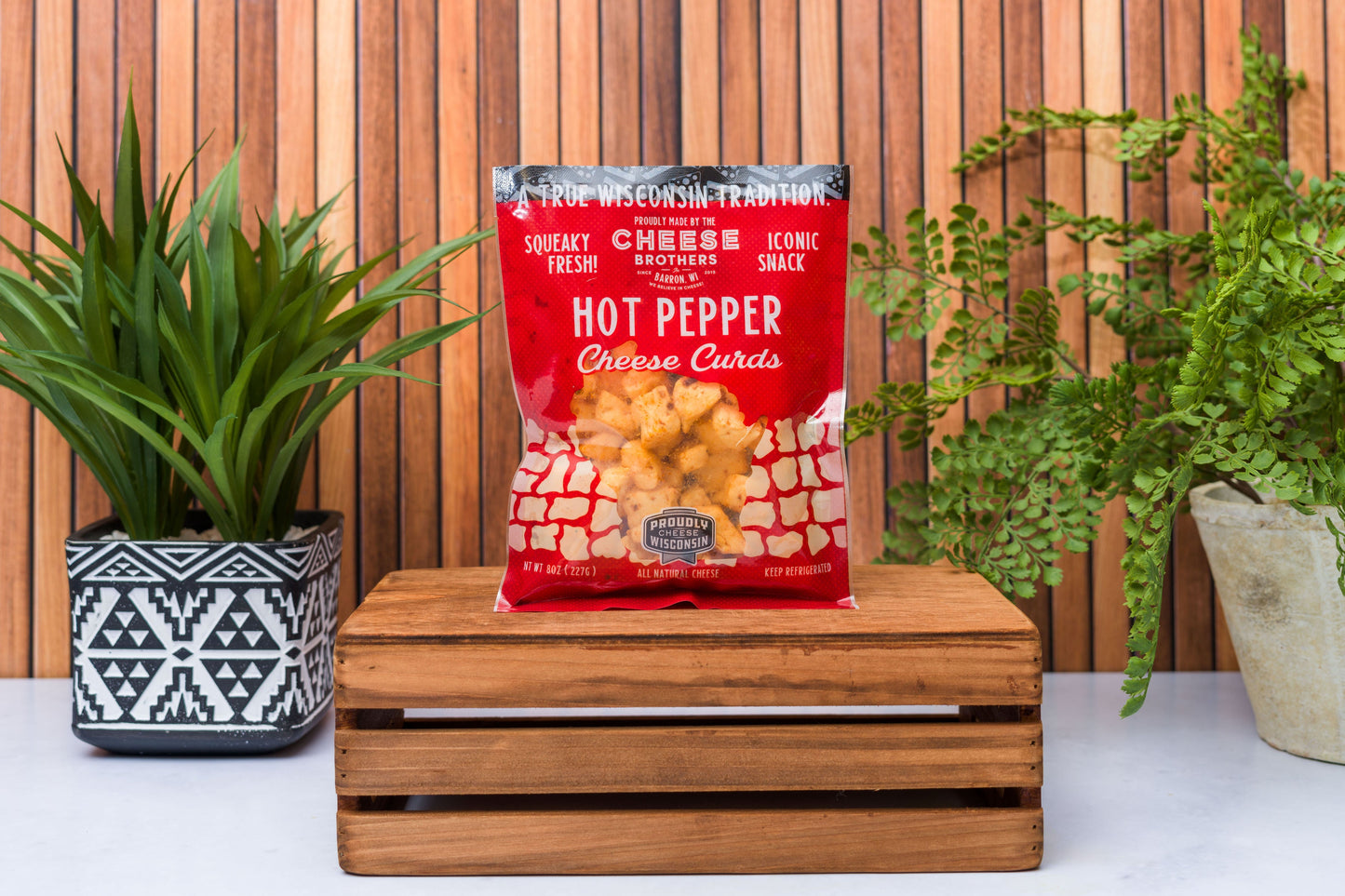 Wisconsin Cheese Curds Sampler 8-Pack - Fresh Squeaky Curds in 8 Flavors