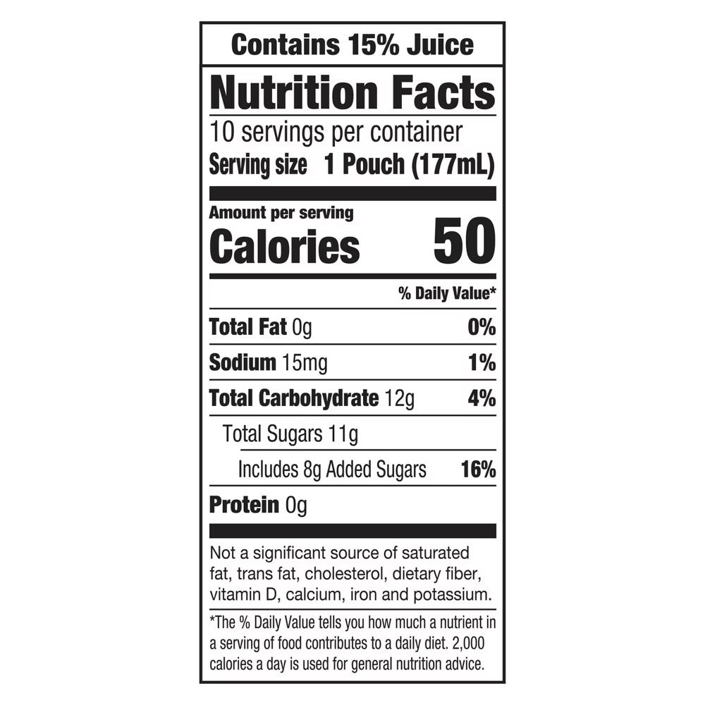 German Capri Sun Fruit Punch – German Import (10 Pack, 6 fl oz Pouches) - Taste The Planets
