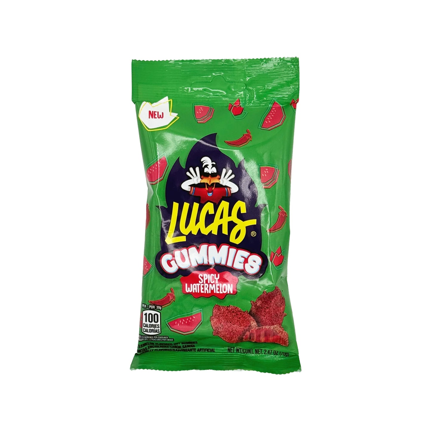 Mexican Lucas Gummies - Spicy Mango - 2.47oz