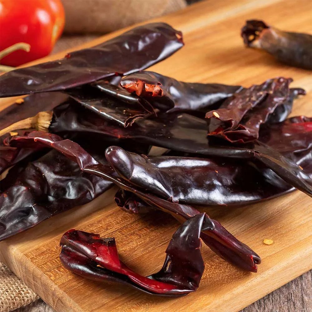 Mexican Dried Guajillo Stemless Chiles Pepper - 1 lb - Taste The Planets