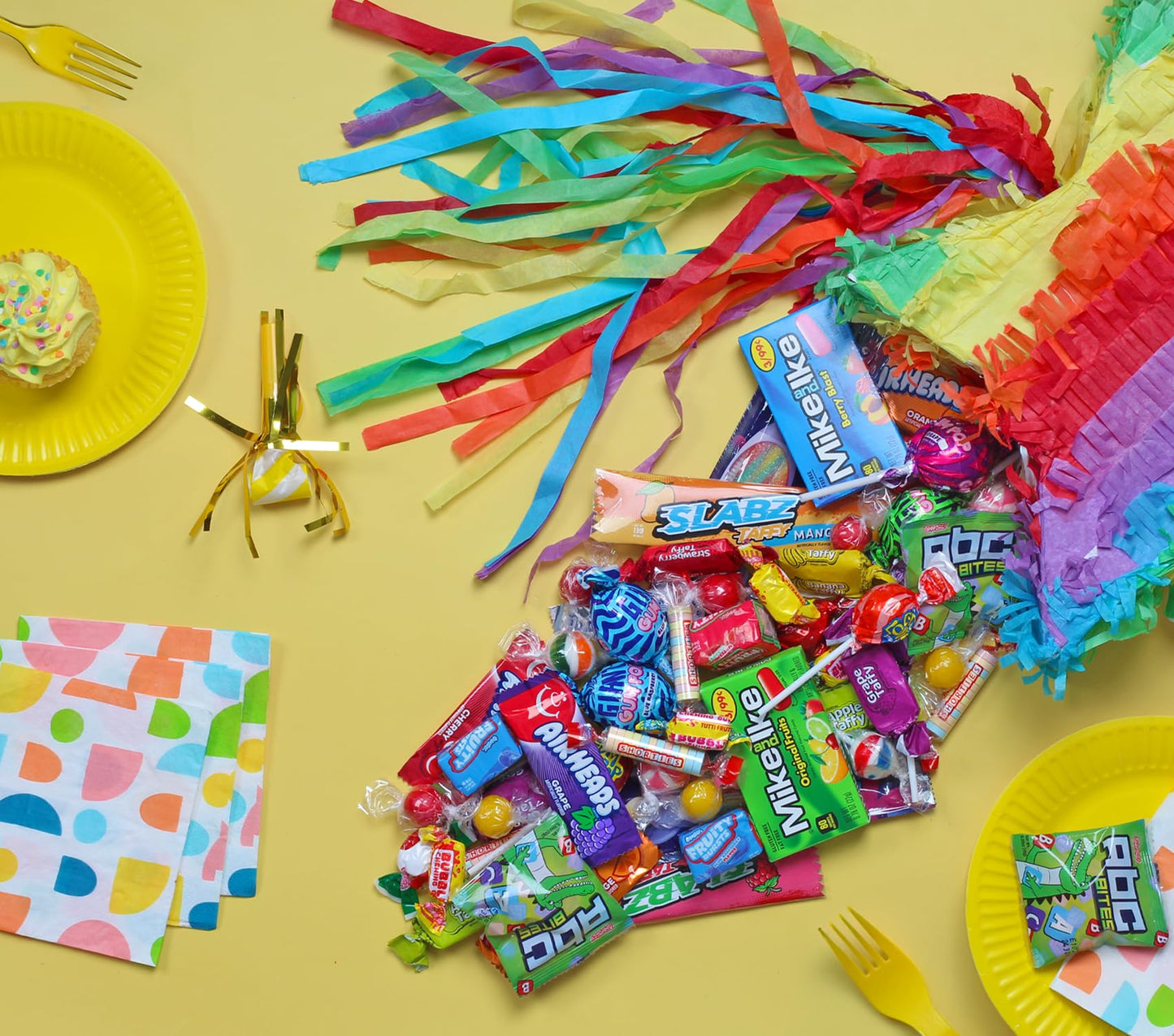 Canadian Bulk Lollipops & Candy Mix - 5 lbs Assorted Fruit, Mint & Party