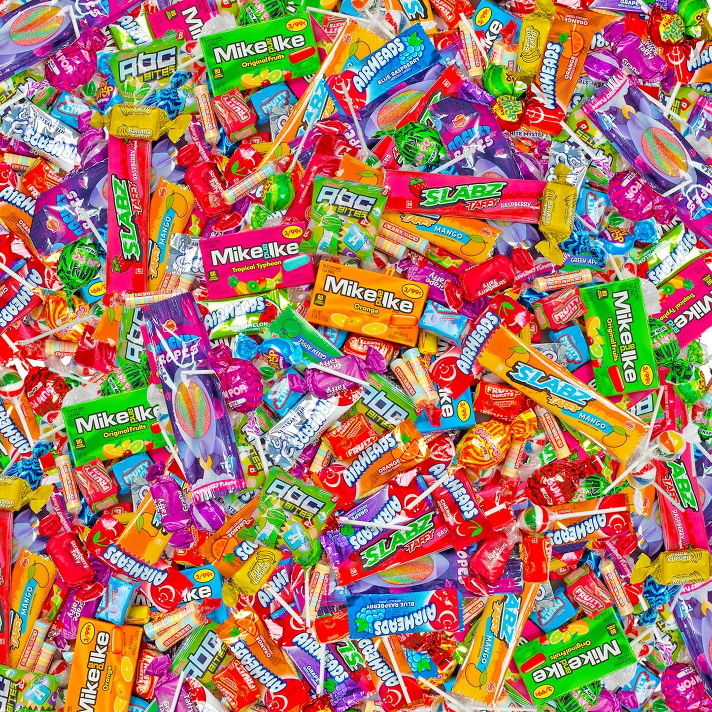 Canadian Bulk Lollipops & Candy Mix - 5 lbs Assorted Fruit, Mint & Party