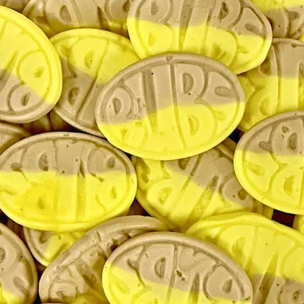 Swedish Bubs Goody Sweet Ovals Candy – Banana Flavored 90g | Taste The Planets