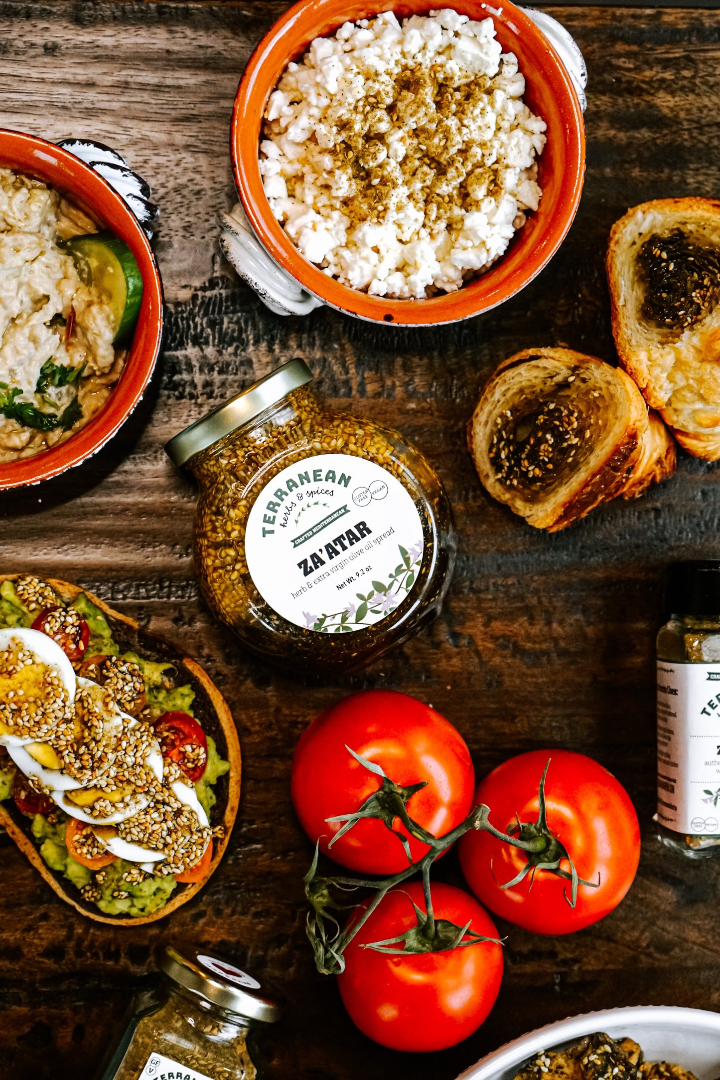 Lebanese Za’atar Blend with Olive Oil – Gluten-Free, Superfood Spread