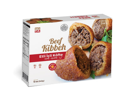 Moda Kibbeh with Beef 12oz - Frozen Turkish Icli Kofte | 5 Pieces