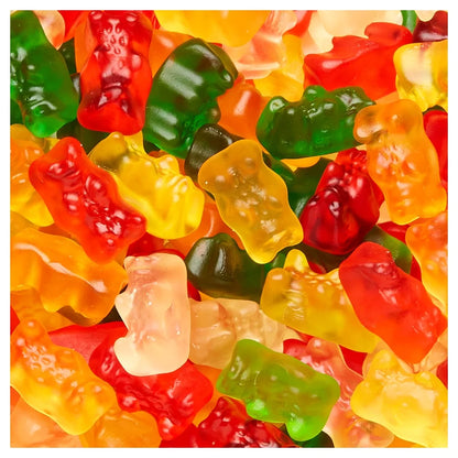 Goldbears Gummies Original Assorted Fruit Flavor Gummy Candy, 3Lb, Party Size Bag