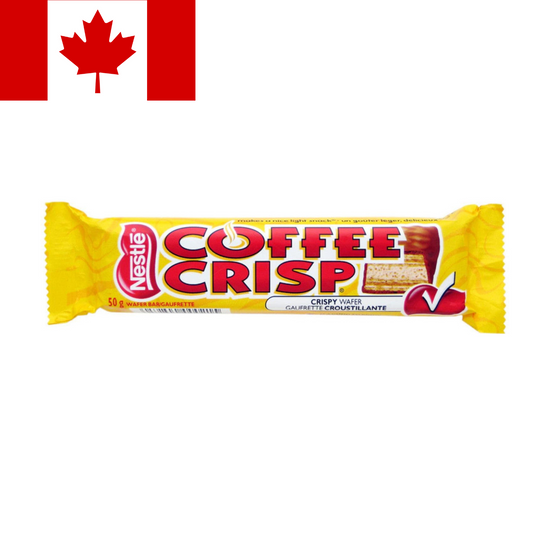 Canadian Nestle Coffee Crisp Chocolate Candy Bar Varieties