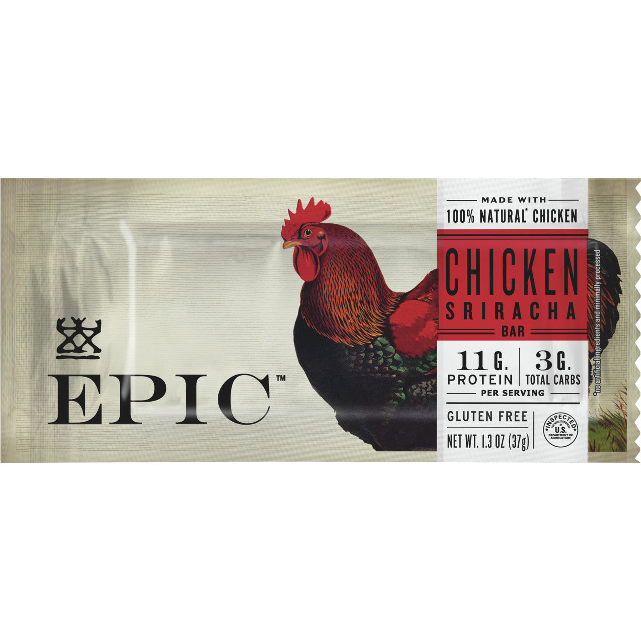 EPIC CHKN SRIRACHA BAR ( 12 X 1.3 OZ   )