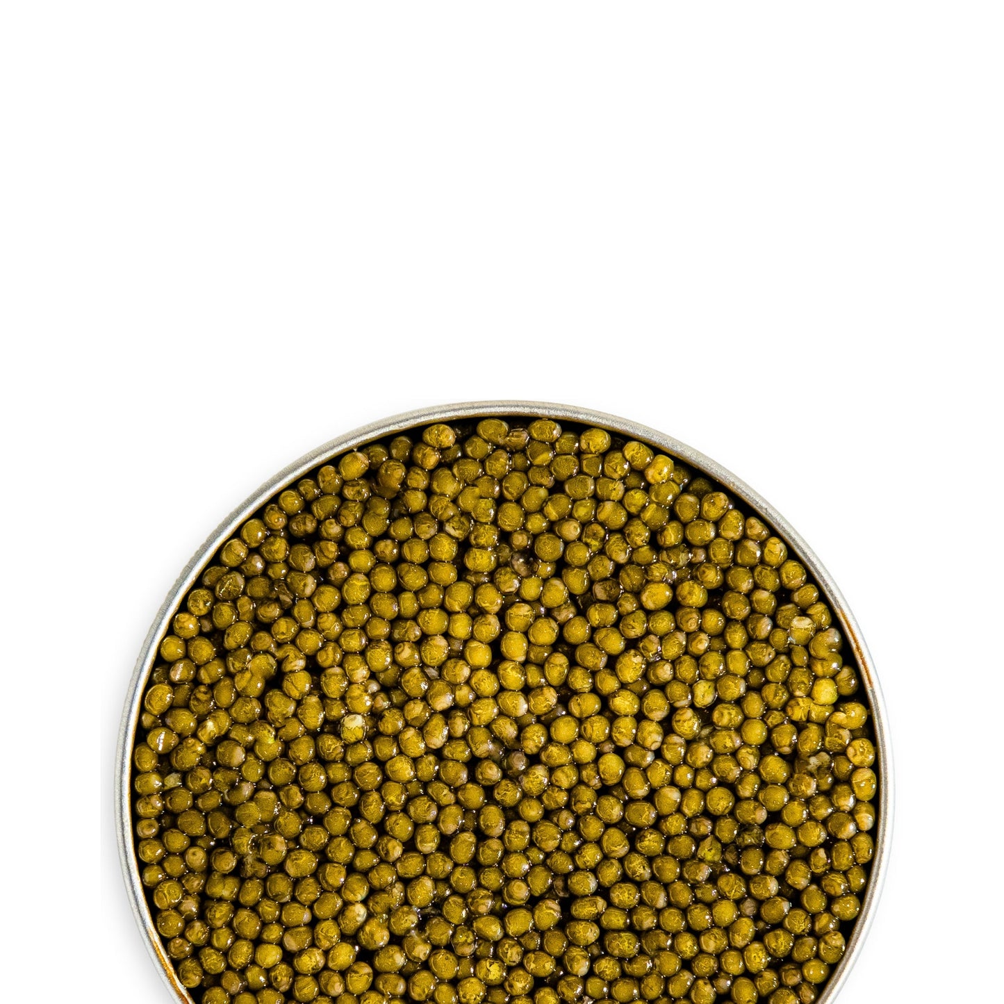 Russian Gold Osetra Caviar w/ golden pearls, creamy buttery taste, luxurious