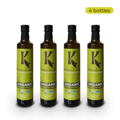 Kasandrinos Organic Extra Virgin Olive Oil – Cold-Pressed Greek Olive Oil