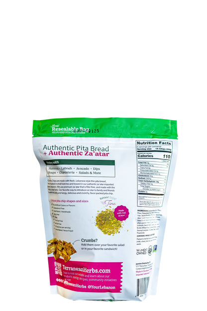 Crunchy Lebanese Za’atar Pita Chips – Vegan, Low-Fat, Authentic