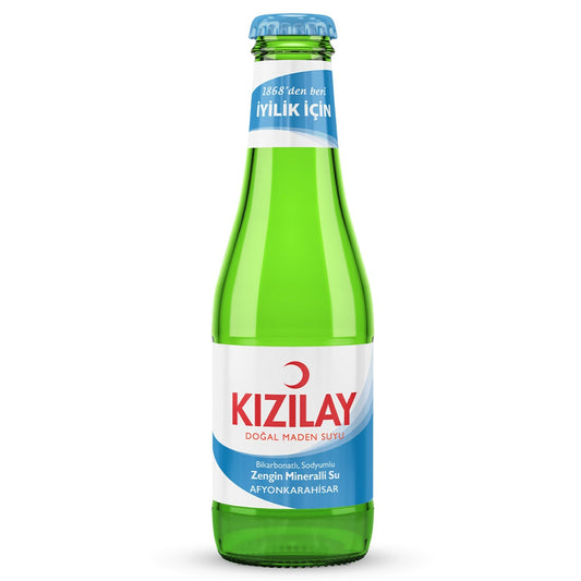 Kizilay Natural Mineral Water 200ml - Refreshing Turkish Spring Water