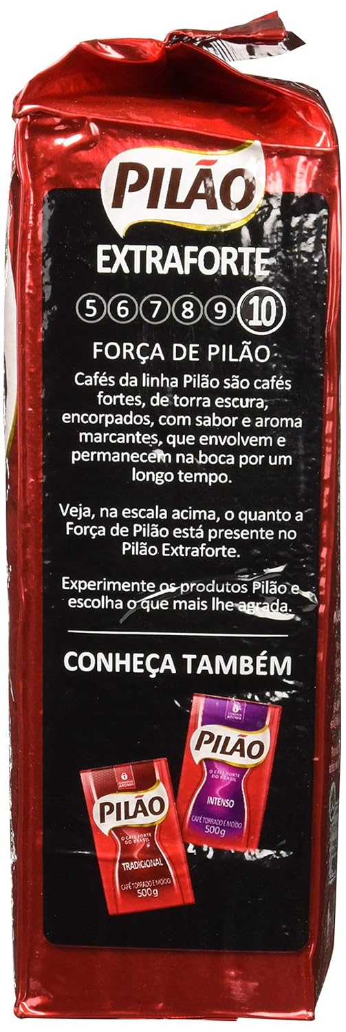 Brazilian Pilão Extra Strong Coffee – 500g