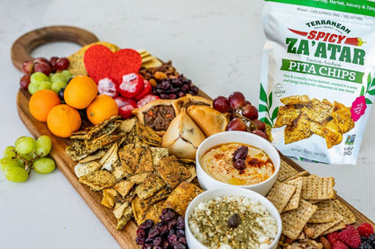 Crunchy Lebanese Za’atar Pita Chips – Vegan, Low-Fat, Authentic