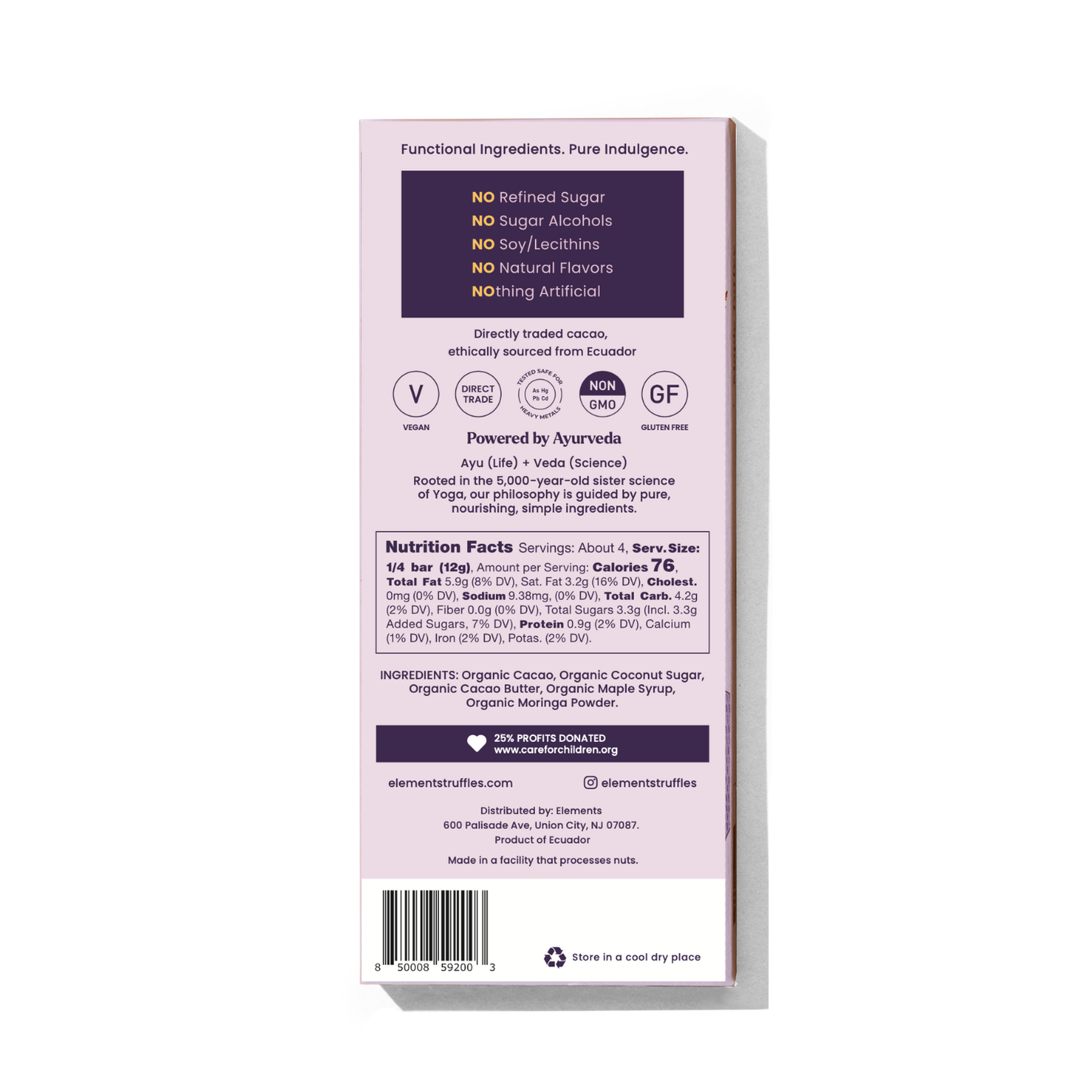 Soma Chocolate Collection – 9 Organic Dark Chocolate Bars with Superfoods