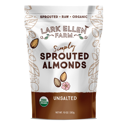 Organic Sprouted Almonds – Air-Crisped, Easy Digestion, Clean Crunch