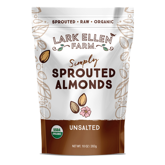 Organic Sprouted Almonds – Air-Crisped, Easy Digestion, Clean Crunch