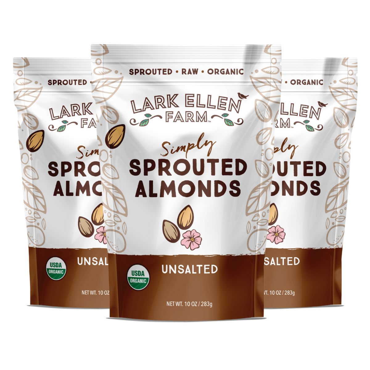 Organic Sprouted Almonds – Air-Crisped, Easy Digestion, Clean Crunch
