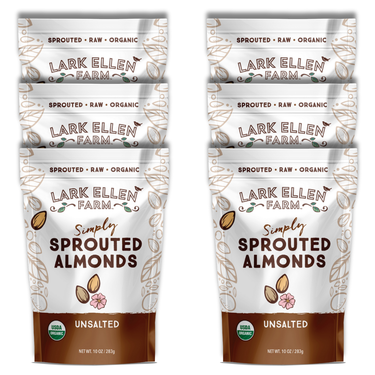 Organic Sprouted Almonds – Air-Crisped, Easy Digestion, Clean Crunch