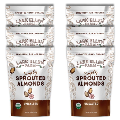 Organic Sprouted Almonds – Air-Crisped, Easy Digestion, Clean Crunch