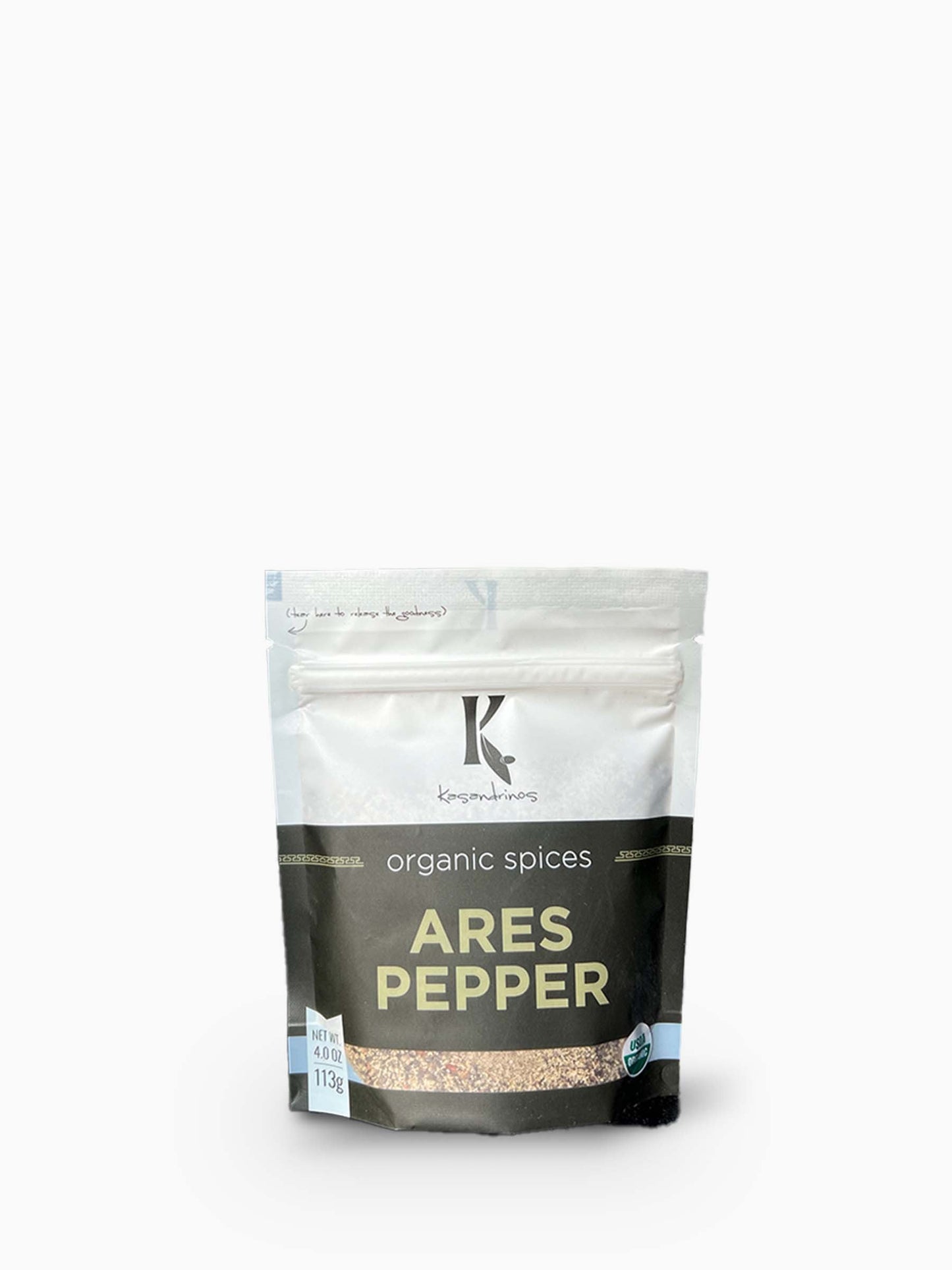 Greek Kasandrinos Ares Pepper Blend – Organic Garlic & Black Pepper Seasoning