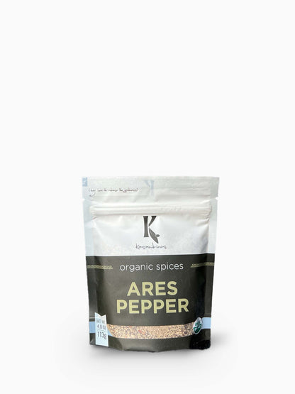 Greek Kasandrinos Ares Pepper Blend – Organic Garlic & Black Pepper Seasoning