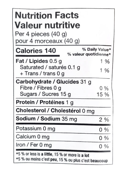Australian Darrell Lea Soft Plant-Based Liquorice - Strawberry Flavor, 200g Bag