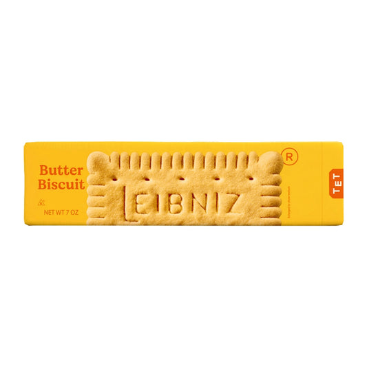 German Bahlsen Leibniz Butter Biscuit Cookies Large Pack - 7 oz