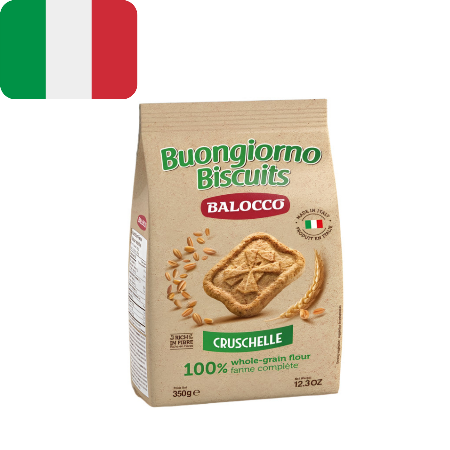 Italian Balocco – 18 Authentic Cookies, Wafers & Biscuit Collections
