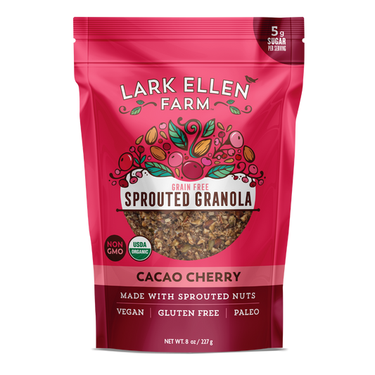 Cacao Cherry Granola – Grain-Free, Vegan, Gluten-Free & Sprouted Nuts