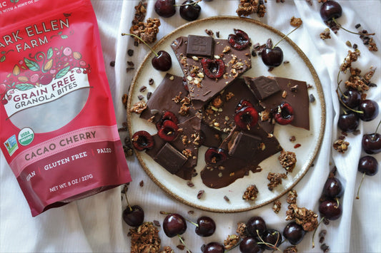 Cacao Cherry Granola – Grain-Free, Vegan, Gluten-Free & Sprouted Nuts