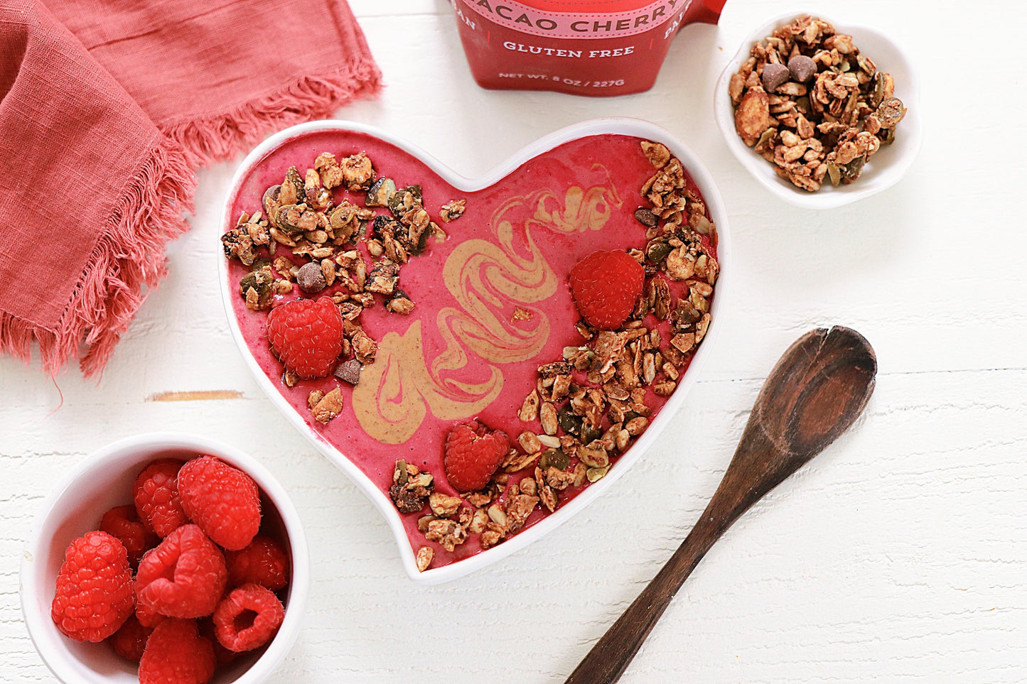 Cacao Cherry Granola – Grain-Free, Vegan, Gluten-Free & Sprouted Nuts